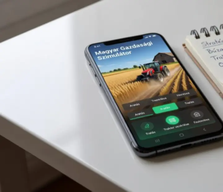 Haladó szimulátor stratégia jegyzetek táblagépen és mobilon